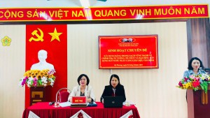 CHI BỘ TRƯỜNG MẦM NON KỲ PHƯƠNG TỔ CHỨC SINH HOẠT CHUYÊN ĐỀ “XÂY DỰNG ĐẢNG TRONG SẠCH VỮNG MẠNH VỀ TƯ TƯỞNG, CHÍNH TRỊ, TỔ CHỨC VÀ ĐẠO ĐỨC, XÂY DỰNG ĐẤT NƯỚC NGÀY CÀNG GIÀU ĐẸP, VĂN MINH”.
