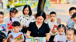 “NGÀY HỘI ĐỌC SÁCH CỦA CÁC BÉ” HOẠT ĐỘNG CÓ Ý NGHĨA TẠI TRƯỜNG MẦM NON KỲ PHƯƠNG!