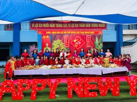 TIỆC BUFFET CHÀO XUÂN 2026 CỦA TRƯỜNG MẦM NON KỲ PHƯƠNG !