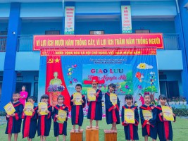 TRƯỜNG MẦM NON KỲ PHƯƠNG TỔ CHỨC THÀNH CÔNG CHƯƠNG TRÌNH GIAO LƯU "TRẠNG NGUYÊN NHÍ"