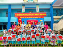 TRƯỜNG MẦM NON KỲ PHƯƠNG TỔ CHỨC LỄ TỔNG KẾT NĂM HỌC 2025-2026 VÀ LỄ RA TRƯỜNG CHO TRẺ 5 TUỔI.
