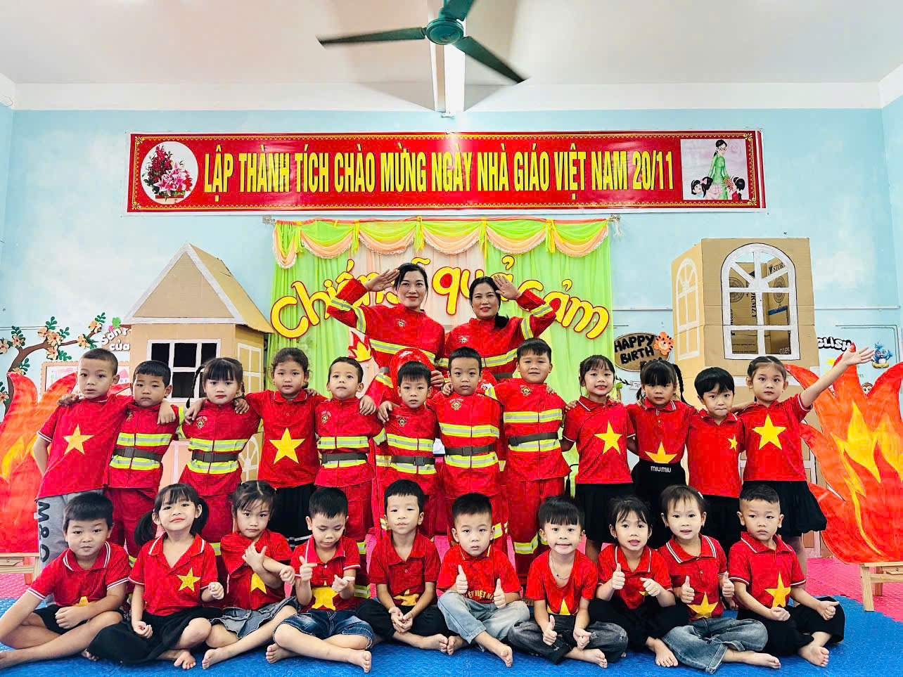 RÈN KỸ NĂNG SỐNG AN TOÀN CHO BÉ – CHUYÊN ĐỀ “KỸ NĂNG THOÁT HIỂM KHI CÓ CHÁY”