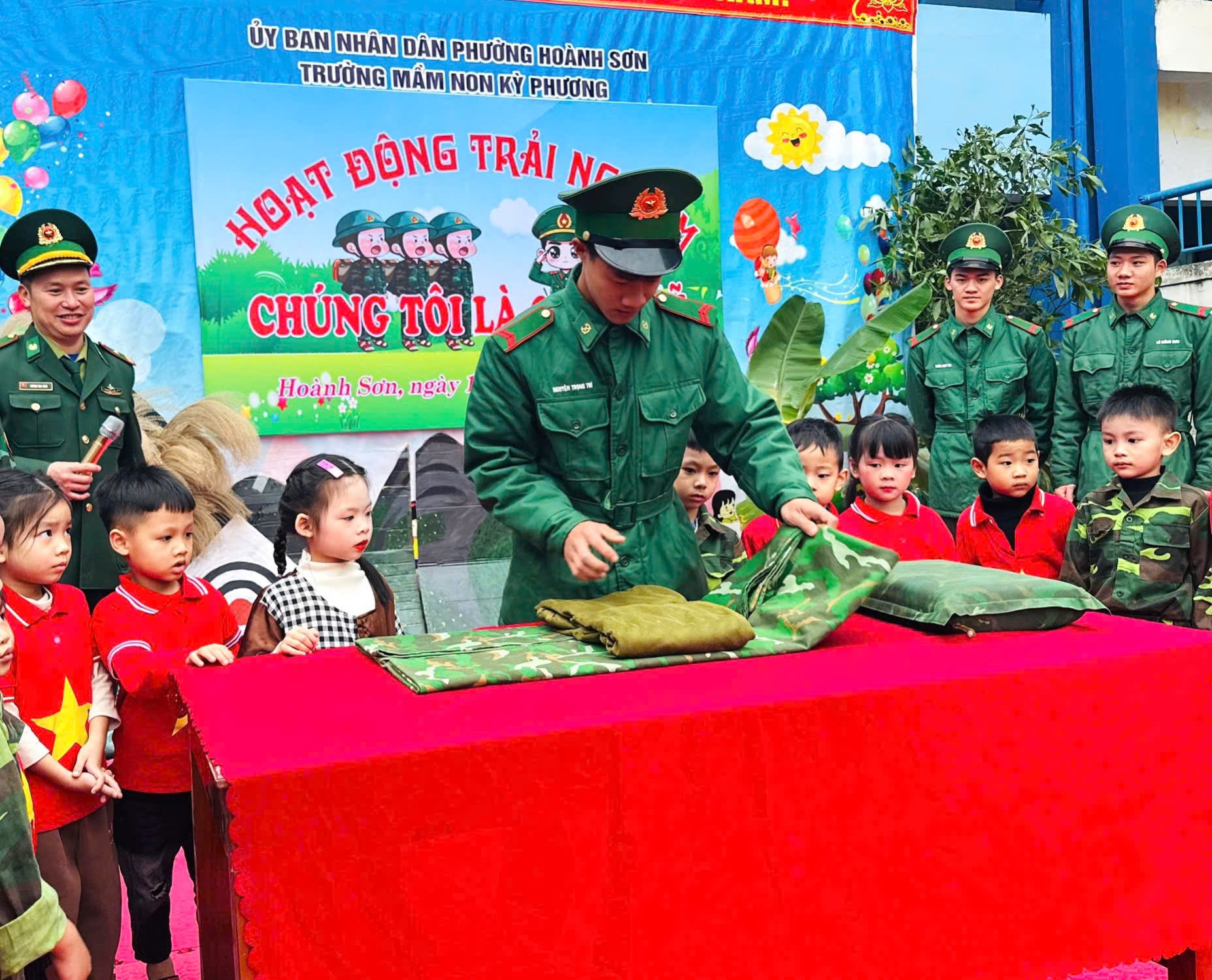 CHƯƠNG TRÌNH "CHÚNG TÔI LÀ CHIẾN SĨ" CỦA TRƯỜNG MẦM NON KỲ PHƯƠNG!