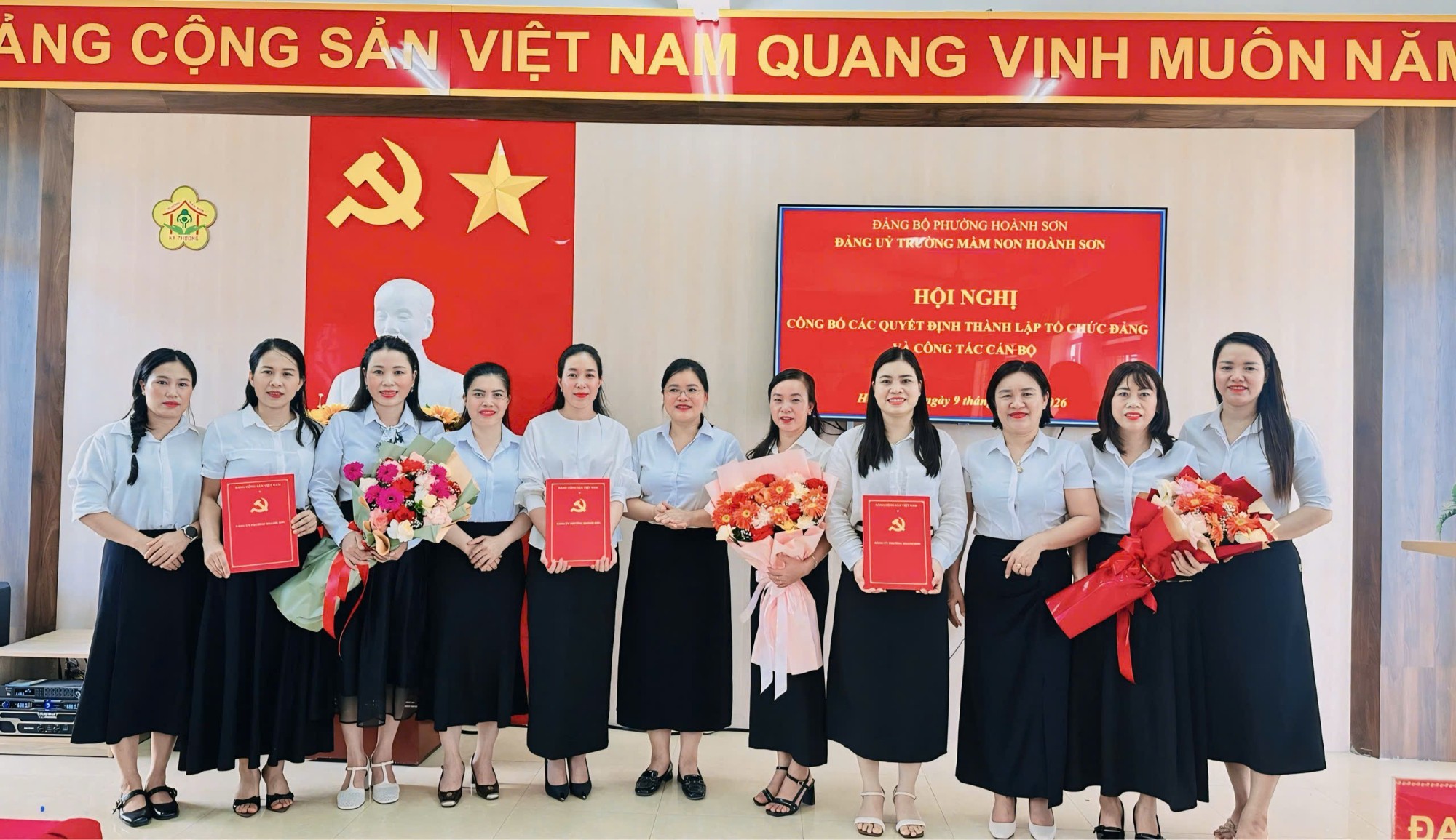 TRƯỜNG MẦM NON HOÀNH SƠN GẶP MẶT CÁN BỘ QUẢN LÝ, GIÁO VIÊN, NHÂN VIÊN SAU SÁP NHẬP TRƯỜNG HỌC !