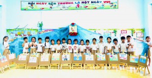 CÁC BÉ TRƯỜNG MẦM NON KỲ PHƯƠNG DÂNG LÊN BÁC HỒ KÍNH YÊU NHỮNG TÁC PHẨM VẼ VÀ TRANG TRÍ ẢNH BÁC NHÂN DỊP SINH NHẬT LẦN THỨ 135 CỦA BÁC (19/5/1890 - 19/5/2025)