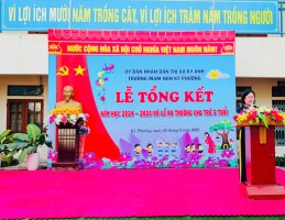 LỄ TRI ÂN VÀ RA TRƯỜNG CHO TRẺ 5 TUỔI NĂM HỌC 2024 – 2025 🌸🎓 “Tạm biệt mái trường mầm non – Vững bước vào lớp Một”