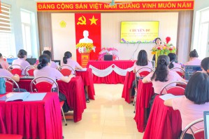TRƯỜNG MẦM NON KỲ PHƯƠNG TỔ CHỨC TẬP HUẤN CHUYÊN ĐỀ NÂNG CAO CHẤT LƯỢNG CHUYÊN MÔN CHO ĐỘI NGŨ CBQL, GV TRONG THỰC HIỆN CHƯƠNG TRÌNH GIÁO DỤC MẦM NON