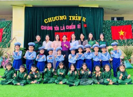CHUYÊN ĐỀ "CHÚNG TÔI LÀ CHIẾN SĨ NHÍ" CỦA TRƯỜNG MẦM NON KỲ PHƯƠNG !