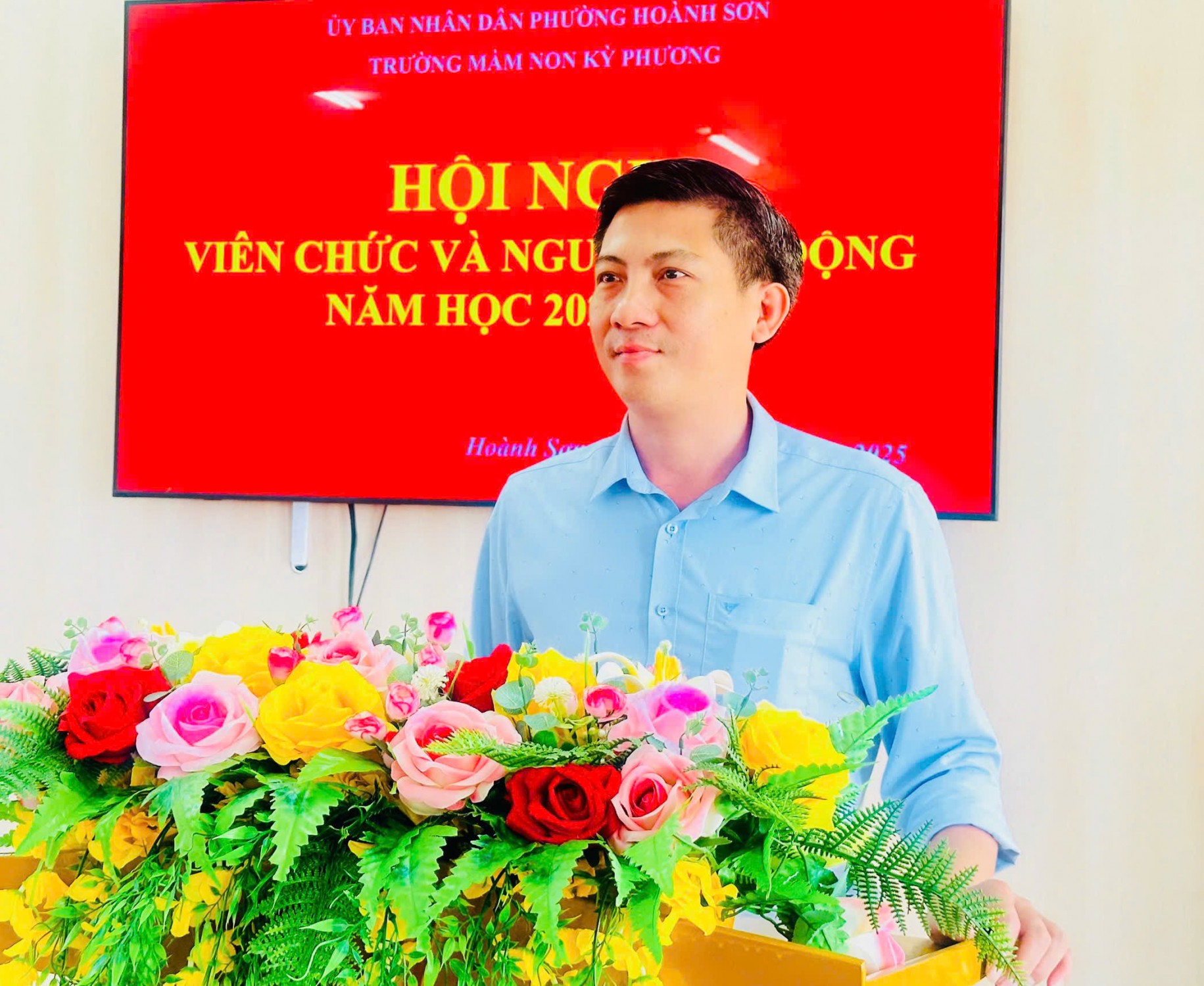 Đ/c Trần Quang Hạnh, Phó chủ tịch UBND phường Hoành Sơn