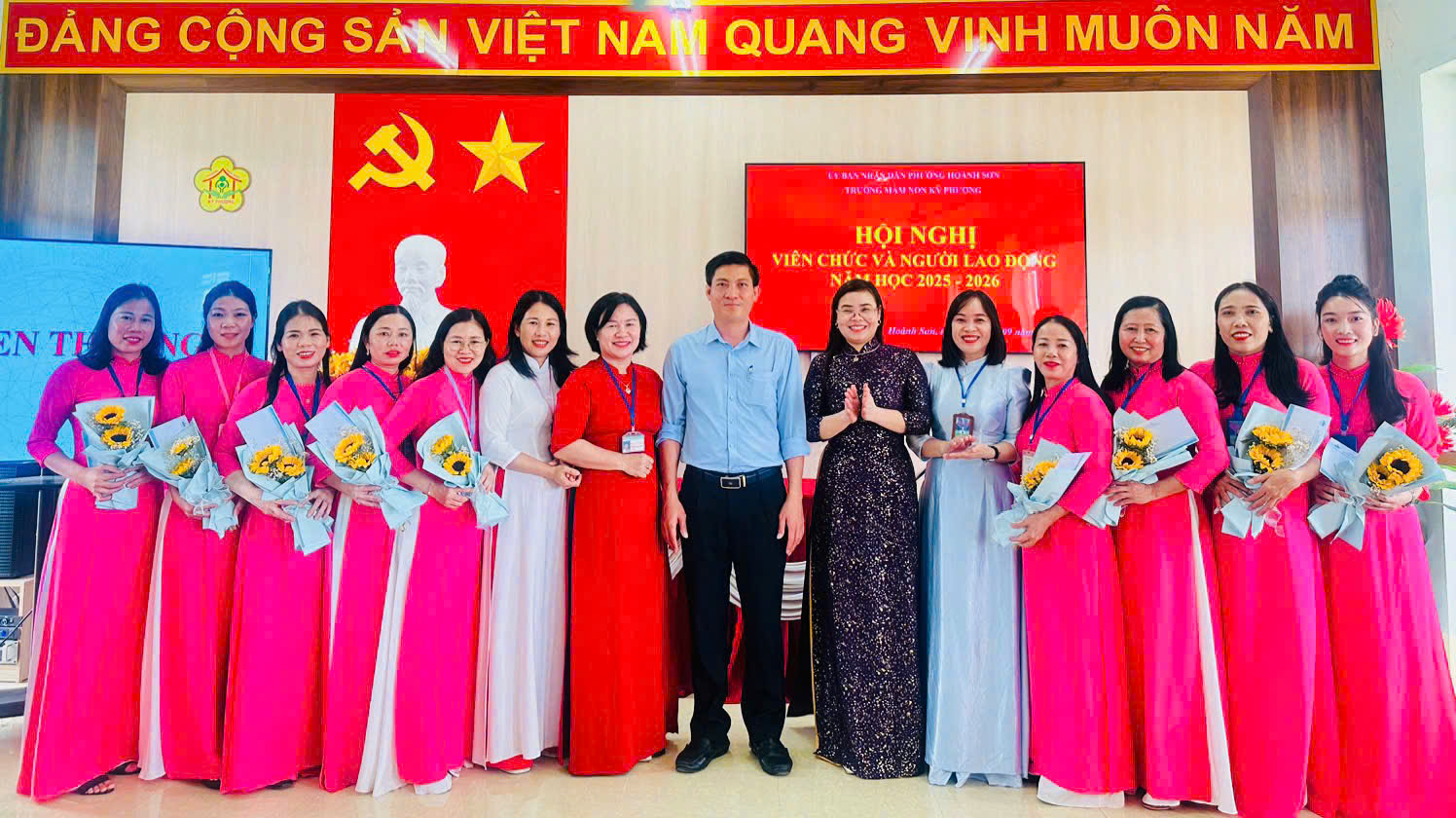 HỘI NGHỊ VIÊN CHỨC - NGƯỜI LAO ĐỘNG TRƯỜNG MẦM NON KỲ PHƯƠNG NĂM HỌC 2025 - 2026 !