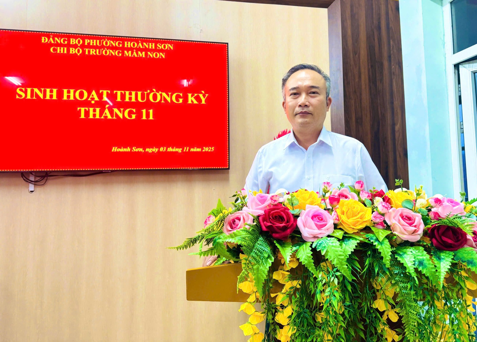 CHI BỘ TRƯỜNG MẦM NON KỲ PHƯƠNG TỔ CHỨC SINH HOẠT THƯỜNG KỲ THÁNG 11/ 2025!