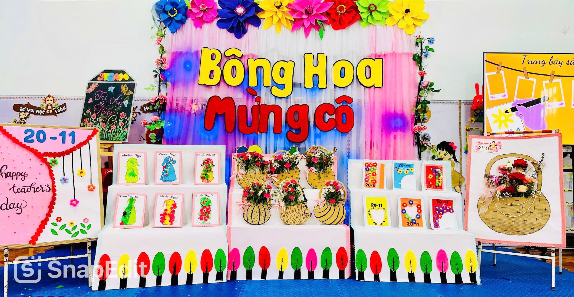 RỘN RÀNG KHÔNG KHÍ CHÀO MỪNG NGÀY NHÀ GIÁO VIỆT NAM 20/11/2025  CỦA TRƯỜNG MẦM NON KỲ PHƯƠNG !