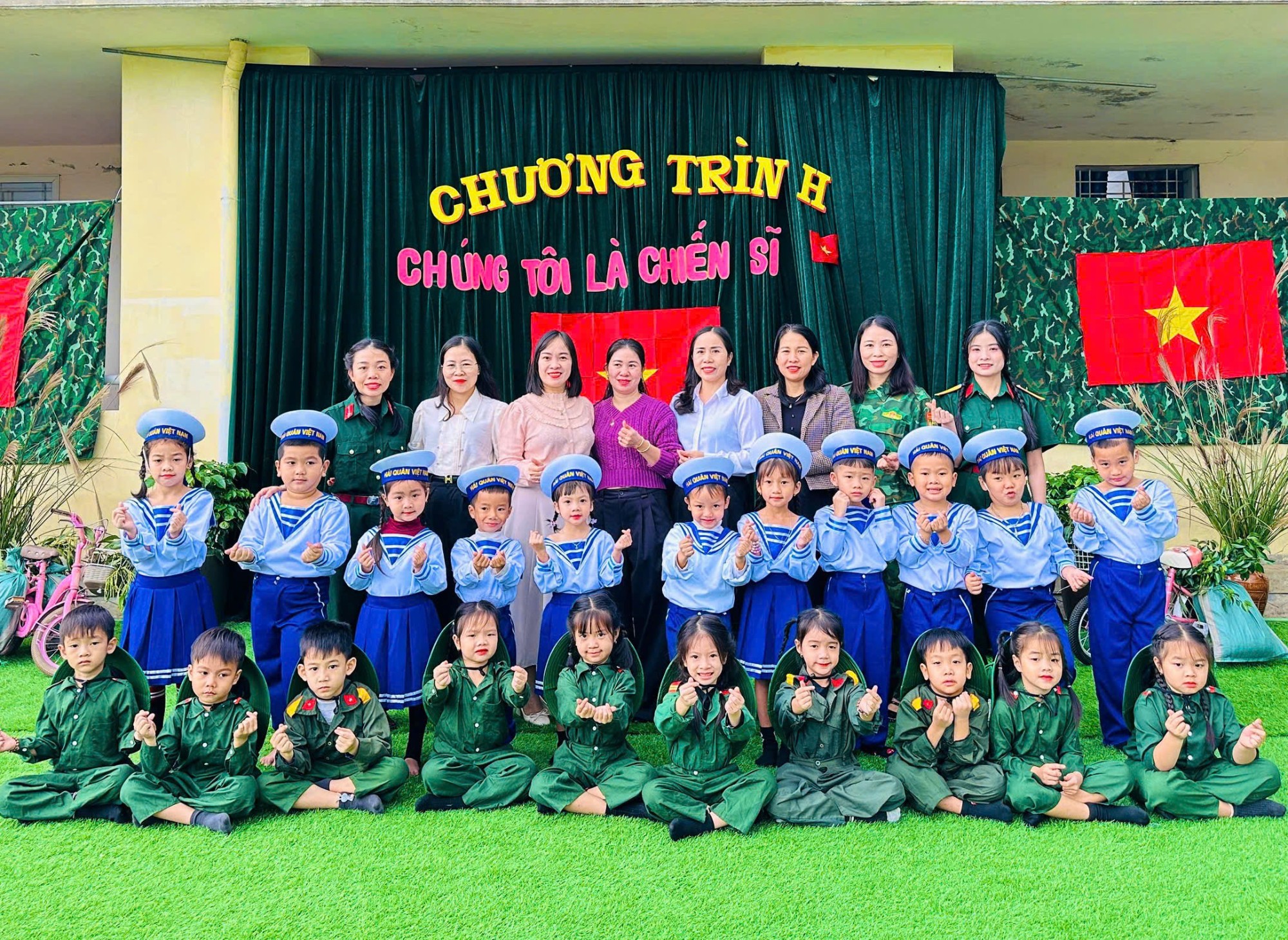 CHUYÊN ĐỀ "CHÚNG TÔI LÀ CHIẾN SĨ NHÍ" CỦA TRƯỜNG MẦM NON KỲ PHƯƠNG !